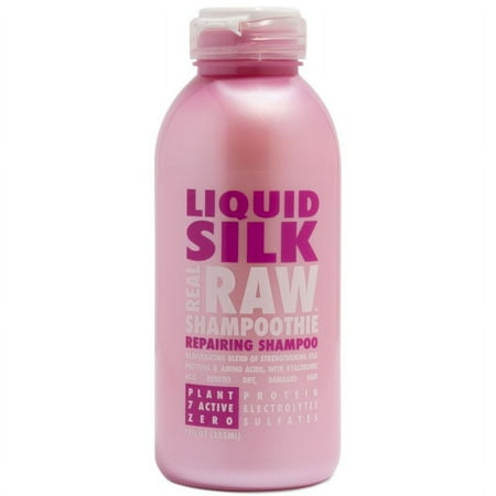 Real Raw Shampoothie Liquid Silk Repairing Shampoo, 12 fl oz