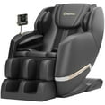 thumbnail image 1 of Real Relax Full Body Zero Gravity Shiatsu Recliner Electric Massage Chair, Black, 1 of 11