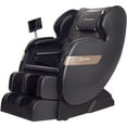 thumbnail image 1 of Real Relax S Track Massage Chair, Full Body Zero Gravity Shiatsu Recliner with Smart Voice Controller, Black, 1 of 11