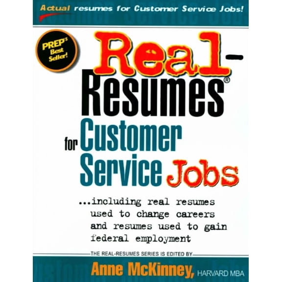 Real-Resumes for Customer Service Jobs