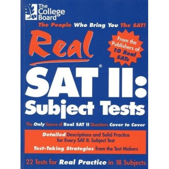 Pre-Owned Real SAT II: Subject Tests: 2nd Edition (Paperback) 0874477034 9780874477030