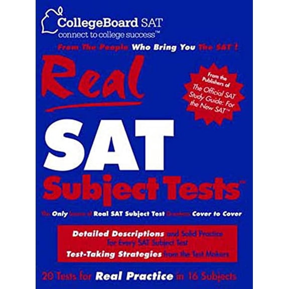 Pre-Owned Real SAT Subject Tests (Paperback) 0874477573 9780874477573