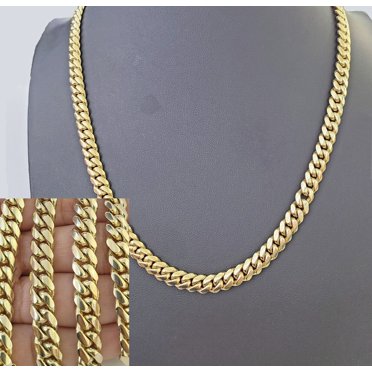 Real Solid 14K Yellow Gold Ball Chain Necklace - 1.5mm Round Beads, Selectable Length