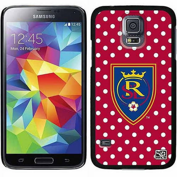 Real Salt Lake Polka Dots Design on Samsung Galaxy S5 Thinshield Case by Coveroo