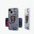 thumbnail image 1 of Real Salt Lake iPhone Paisley Design Clear Case, 1 of 7