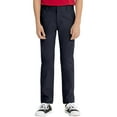 thumbnail image 1 of Real School Boys School Uniform 5-Pocket Stretch Slim Pants, Sizes 4-18, 1 of 6