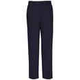 thumbnail image 1 of Real School Boys School Uniform Flat Front Pants, Sizes 4-16 & Navy, 1 of 2