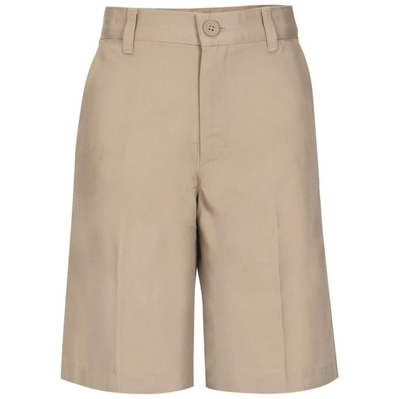 Real School Boys School Uniform Flat Front Shorts, Sizes 4-16