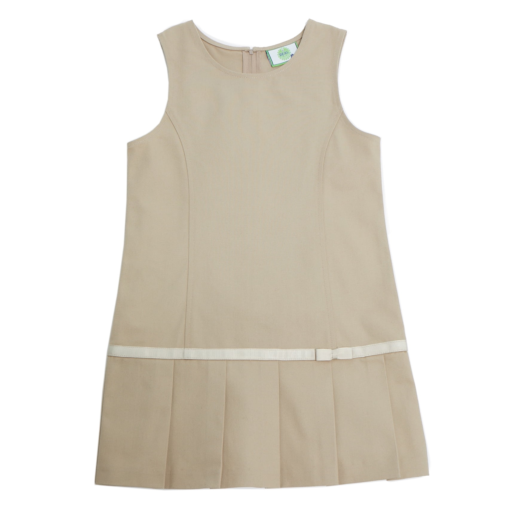 French Toast Girls School Uniform Short Sleeve Safari Dress, Sizes 4-14 