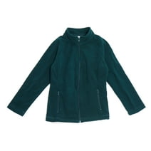 Real School Girls School Uniform Fem Fit Fleece Jacket, Sizes 4-22