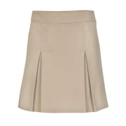 Real School Girls School Uniform Pleat Front Scooter Skirt, Sizes 4-16 & Plus