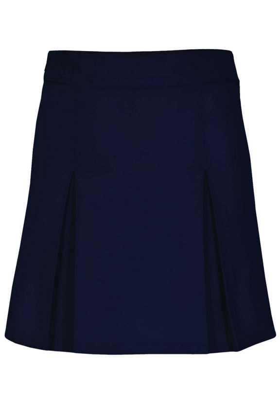 Real School Girls School Uniform Pleat Front Scooter Skirt, Sizes 4-16 & Plus