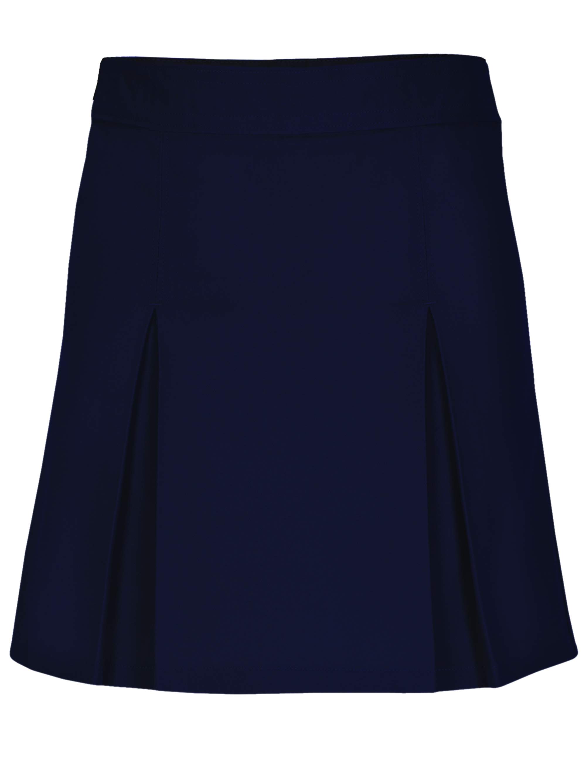 Real School Girls School Uniform Pleat Front Scooter Skirt, Sizes 4-16 & Plus - image 1 of 6