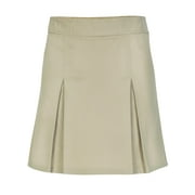 Real School Girls School Uniform Pleat Front Scooter Skirt, Sizes 4-16 & Plus