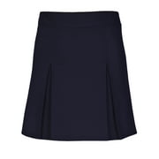 Real School Girls School Uniform Pleat Front Scooter Skirt, Sizes 4-16 & Plus