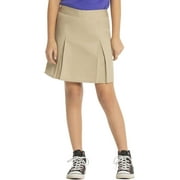 REAL SCHOOL UNIFORMS Real School Juniors' Pleat Front Scooter School Uniform Skirt