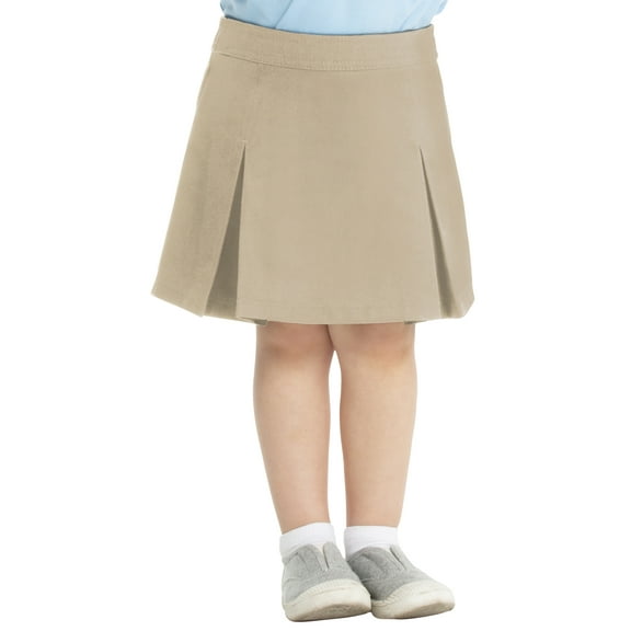 Real School Toddler Girls School Uniform Pleated Scooter Skirt