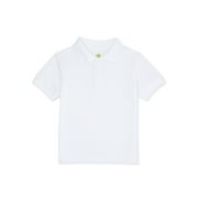 REAL SCHOOL UNIFORMS Real School Toddler Unisex School Uniform Short Sleeve Pique Polo Shirt