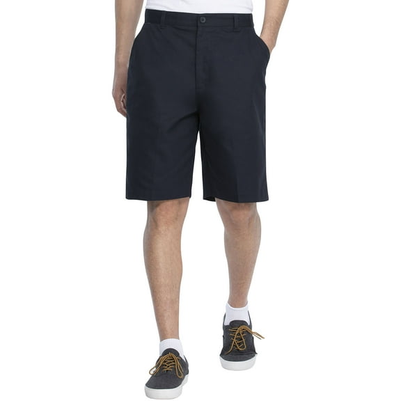 Real School Uniforms Big Kid Flat Front Shorts 62362, 18, Navy