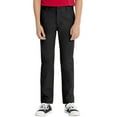 thumbnail image 1 of Real School Uniforms Big Kid Stretch Skinny Pant 60242A, 7, Black, 1 of 6
