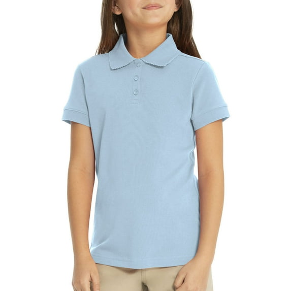 Real School Uniforms Girls Feminine Fit Polo 68004