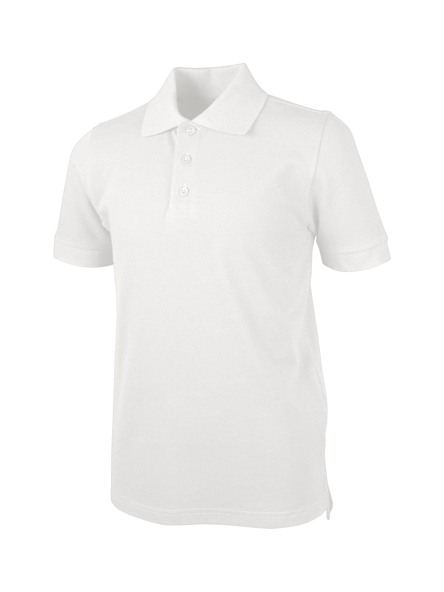 Real School Unisex School Uniform Short Sleeve Pique Polo Shirt, Sizes ...