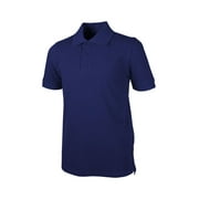 Real School Unisex School Uniform Short Sleeve Pique Polo Shirt, Sizes XS-XL