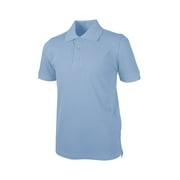 Real School Unisex School Uniform Short Sleeve Pique Polo Shirt, Sizes XS-XL