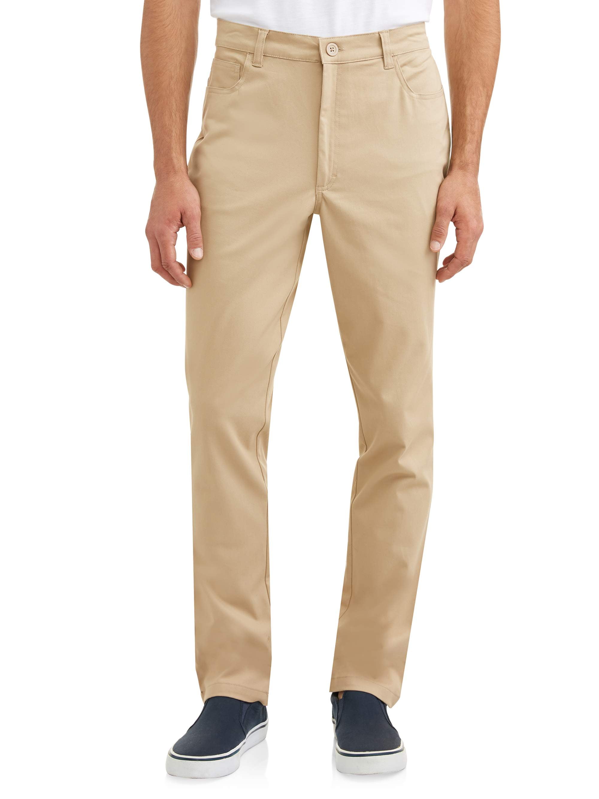 Real School Young Men's Slim Uniform 5-Pocket Stretch Skinny Leg Pant ...