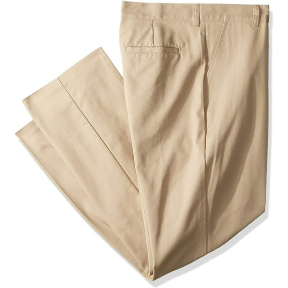 Real School Young Men's Uniform Flat Front Pant