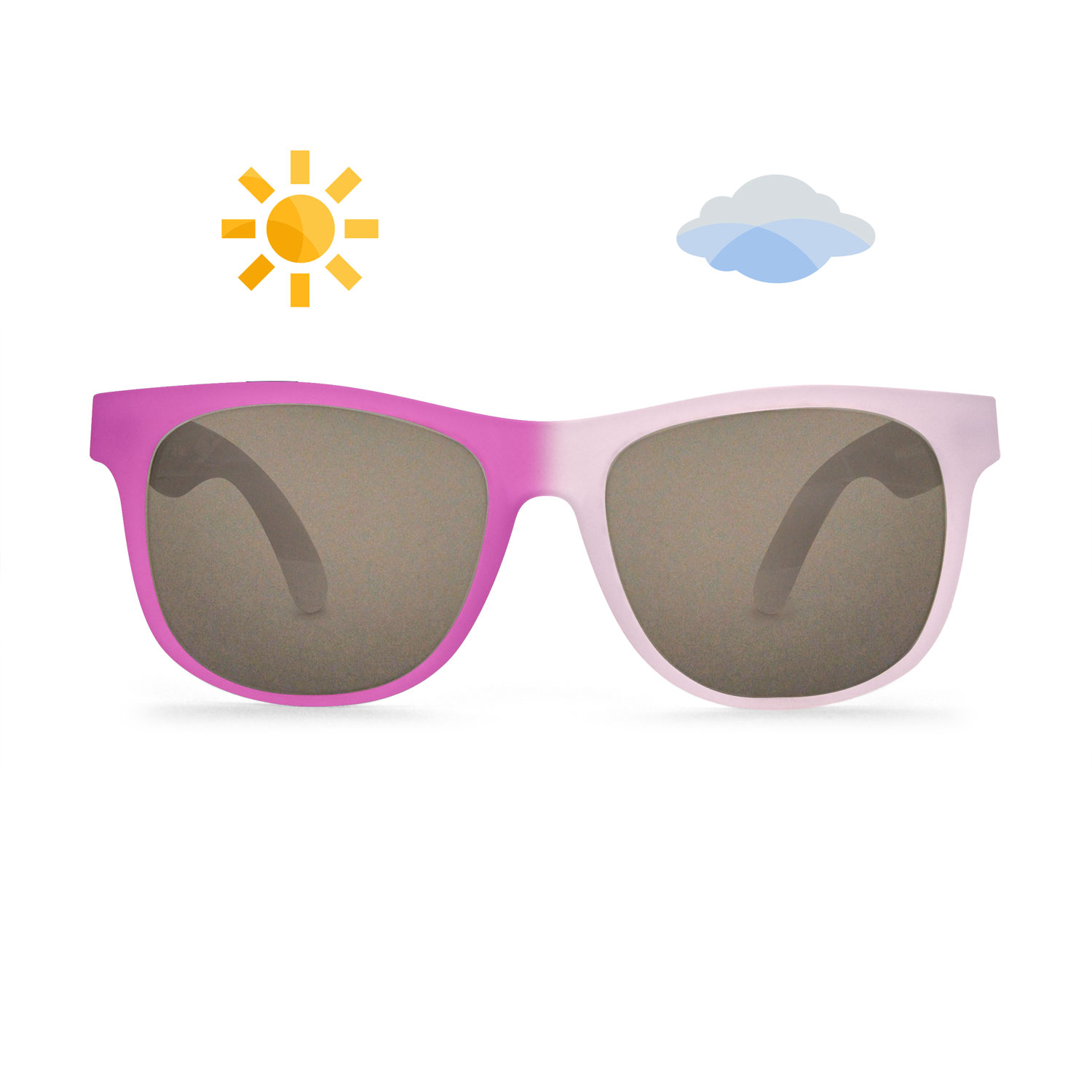 Real Shades Kids Switch Unbreakable Color Changing Sunglasses, Blue/Purple, Toddler Age 2+