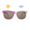 thumbnail image 1 of Real Shades Kids Switch Unbreakable Color Changing Sunglasses, Blue/Purple, Toddler Age 2+, 1 of 14