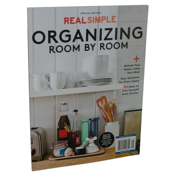 Real Simple Organizing Room By Room (2021) Magazine Book