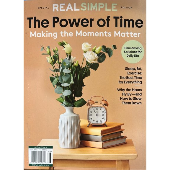 Real Simple The Power Of Time Magazine Issue 66