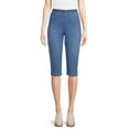 thumbnail image 1 of Real Size Women's 17" Stretch Pull On Capri, 1 of 6