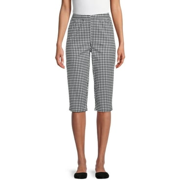 Real Size Women's 17" Stretch Pull On Capri