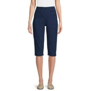 REALSIZE Real Size Women's 17" Stretch Pull On Capri