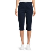 REALSIZE Real Size Women's 17" Stretch Pull On Capri
