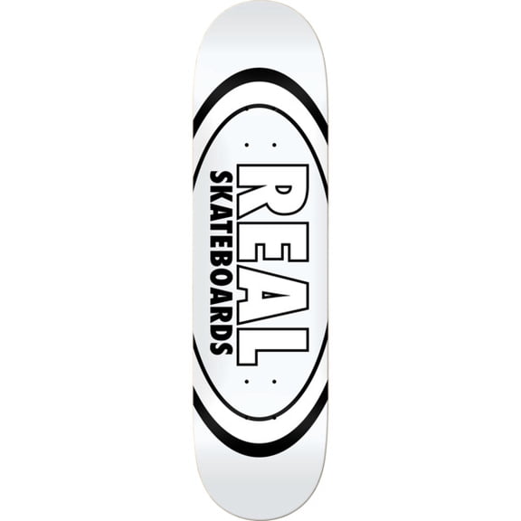Real Skateboards Classic Oval Skateboard Deck - 8.38" x 32.25" (Deck Only)