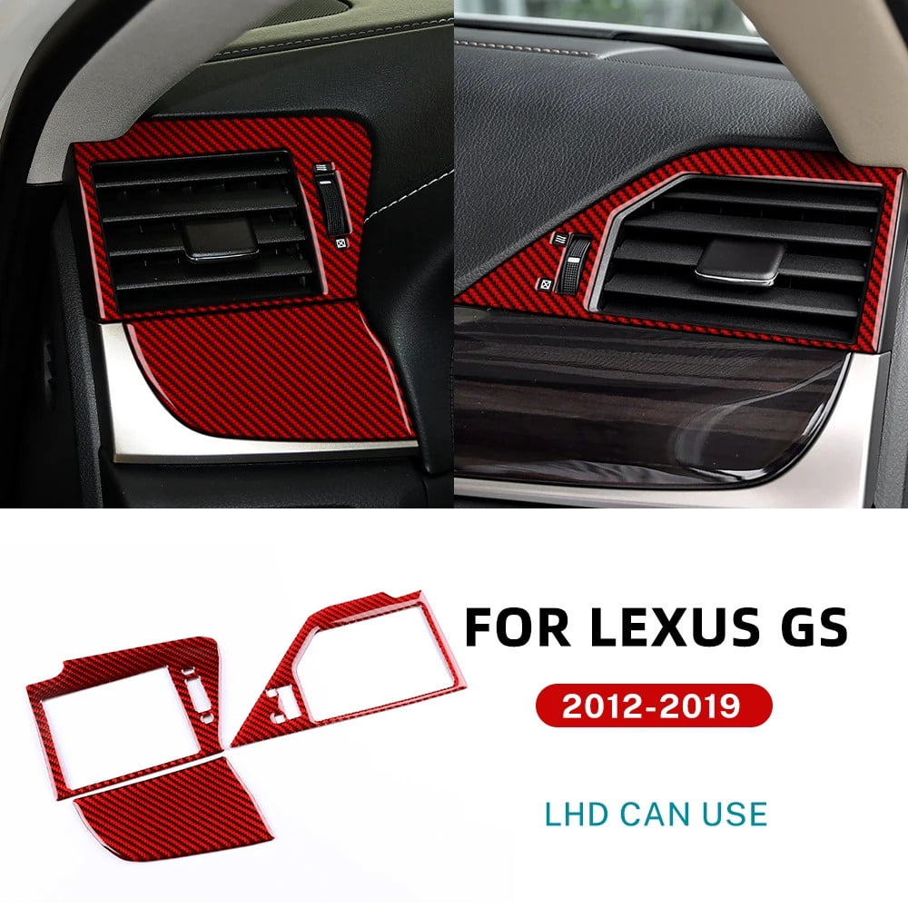 Rhd Sticker Real Soft Carbon Fiber For Lexus GS 2012 2013 2014 2015 LHD RHD Car ...