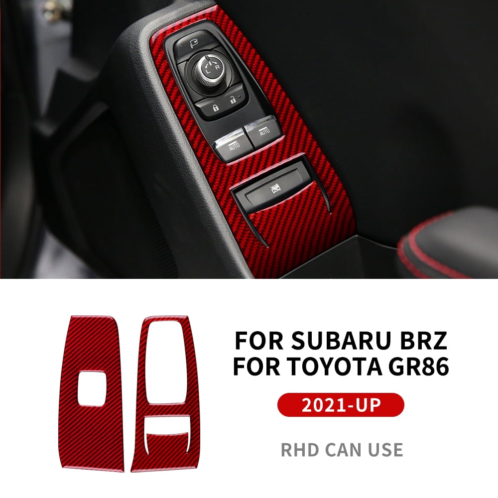 Rhd Sticker Real Soft Carbon Fiber Sticker For Subaru BRZ Toyota GR86 2021 2022 ...