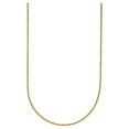 thumbnail image 1 of Real Solid 10k Yellow Gold Solid Rope Chain 2mm 18" Necklace Jewelry Female Unisex, 1 of 5