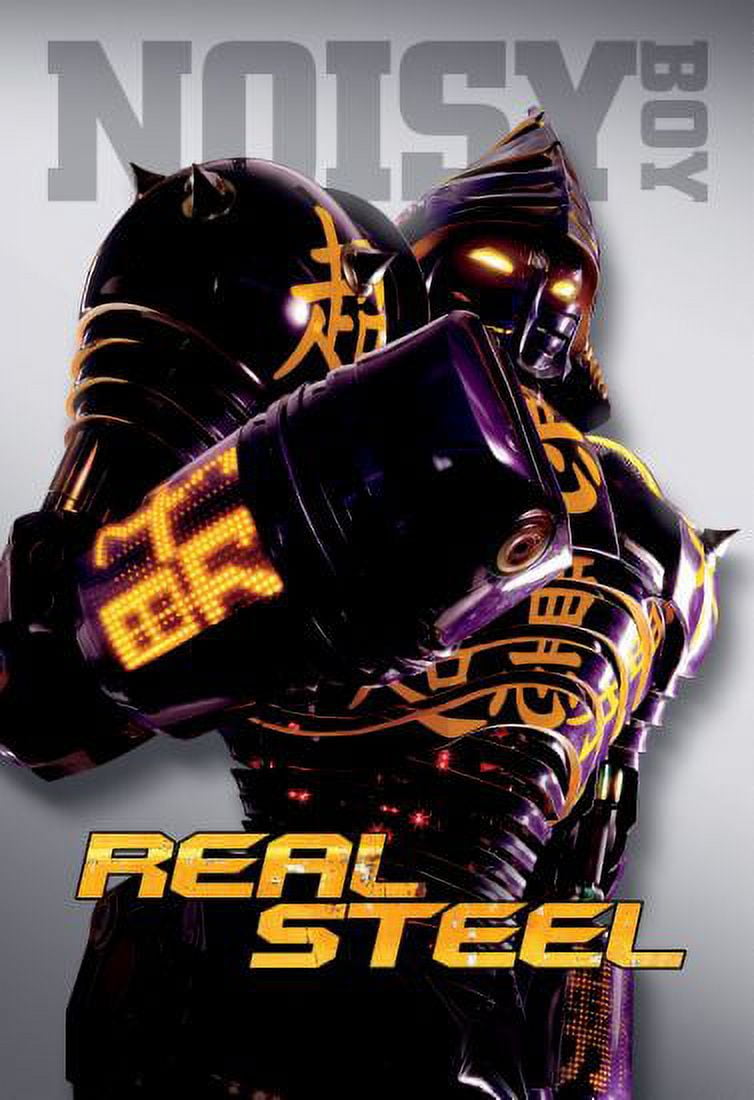 Real Steel Movie Poster Noisy Boy 16in x 24in Poster Square Adults Western Graphic