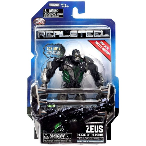 Jakks Pacific Collectible Zeus Action Figure, Real Steel Series 2, 5 oz