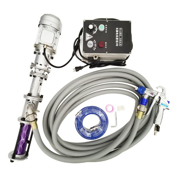 Real Stone Paint Spraying Machine Exterior Wall Putty Coating Integrated Machine 220V