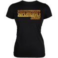 thumbnail image 1 of Real Superheroes are born in January Juniors Soft T Shirt Black MD, 1 of 1