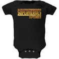 thumbnail image 1 of Real Superheroes are born in September Soft Baby One Piece Black 12-18 M, 1 of 1