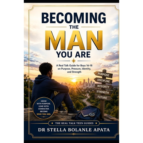 Real Talk Teen Guides Becoming The Man You Are: A Real Talk Guide for Boys 16-18 on Purpose, Pressure, Identity, and Strength, (Paperback)