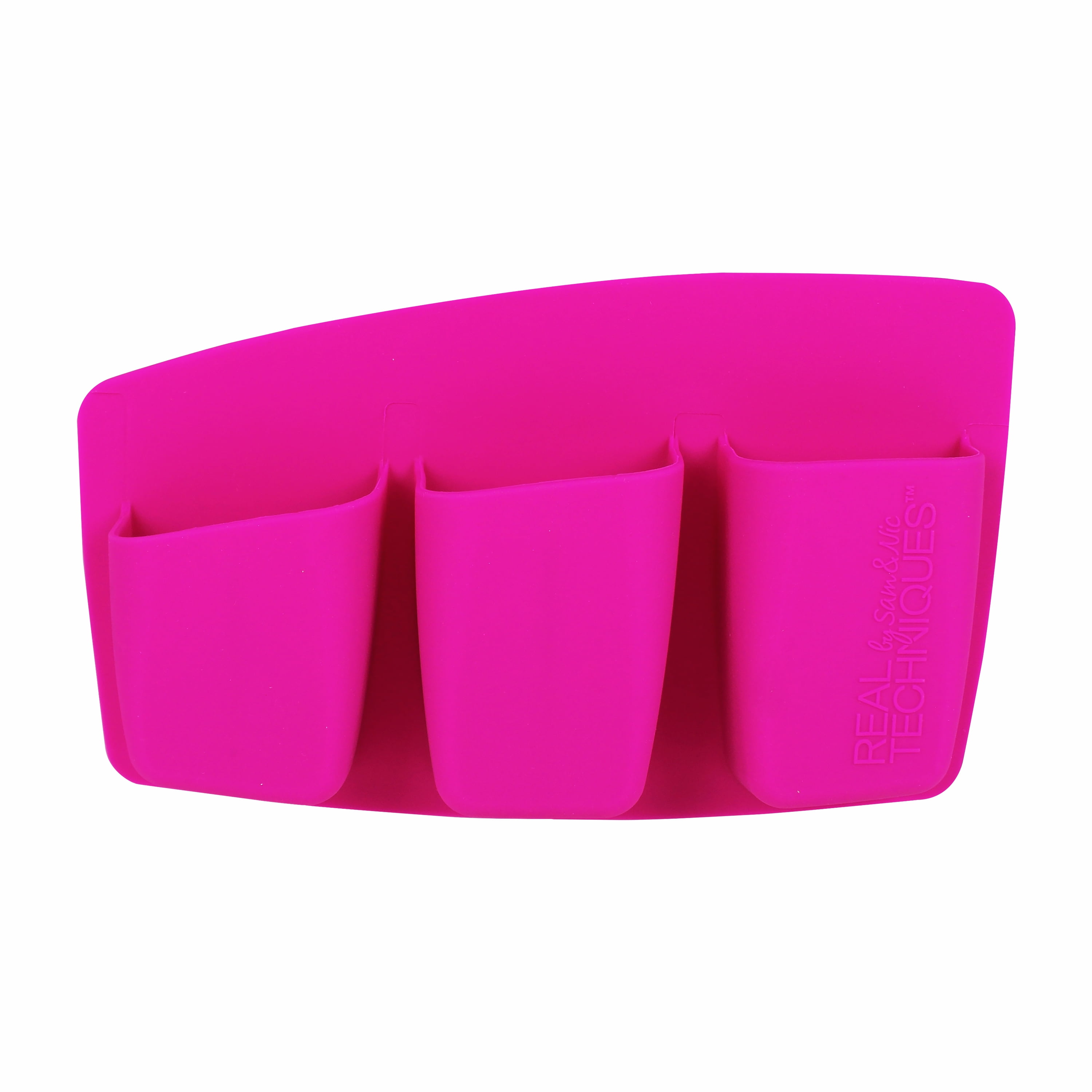 Real Techniques 3 Pocket Expert Makeup Organizer, Pink