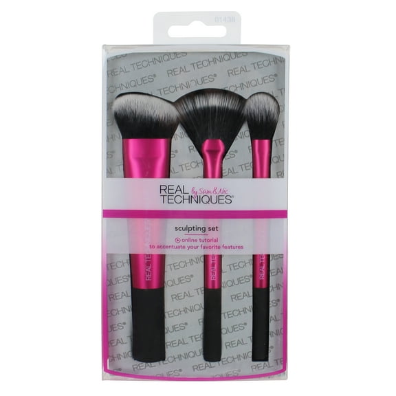 Real Techniques Collector's Edition Sculpting Set Makeup Brushes, 3 pc